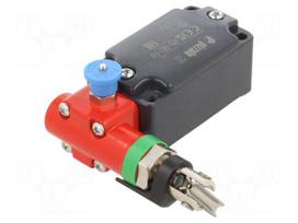 Safety switch: key operated | FD | metal | black,red