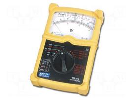 Meter: power | single-phase,three-phase | analogue | 15÷500Hz | ±1%