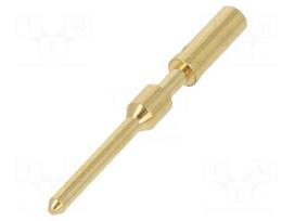 Contact | male | 1mm | 0.08÷0.75mm2 | crimped | for cable