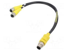 Cable: for sensors/automation | PIN: 4 | M12 female | unshielded | 4m