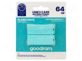 Pendrive | USB 3.2 Gen 1 | 64GB | R: 60MB/s | W: 20MB/s | mint | USB A