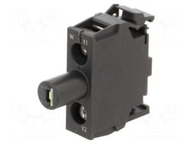 Illuminating unit | 22mm | 3SU1.5 | Illumin: LED | for back plate