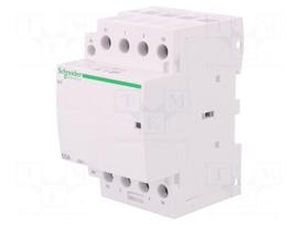 Contactor: 4-pole installation | 25A | 230÷240VAC | NC x4 | IP20 | ICT