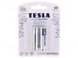 Battery: alkaline | AA | 1.5V | non-rechargeable | Ø14.5x50.5mm | 2pcs.