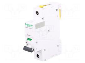 Circuit breaker | 230VAC | Inom: 16A | Poles: 1 | Charact: D | 10kA | IP20