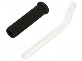 Holder | for  soldering iron | 4pcs | ESD | Ø: 15.8mm | L: 62mm | black
