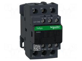 Contactor: 3-pole | NO x3 | Auxiliary contacts: NO + NC | 42VAC | 32A