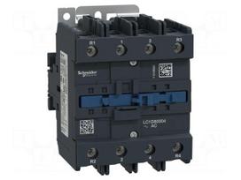 Contactor: 3-pole | NO x4 | 230VAC | 80A | TeSys D | screw terminals
