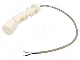 Sensor: liquid level | -20÷80°C | OUT: NO | IP67 | polypropylene | 0.5m