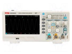 Oscilloscope: digital | Ch: 2 | 200MHz | 1Gsps | 64kpts | 2n÷50s/div