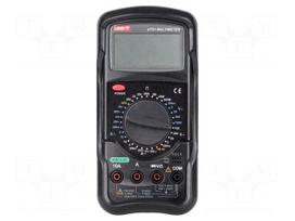 Digital multimeter | LCD | VDC: 200mV,2V,20V,200V,1kV | 190x88x34mm