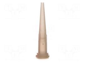 Needle: plastic | 1.25" | Size: 16 | straight | UV block | polypropylene