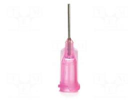 Needle: steel | 1" | Size: 20 | straight | Mounting: Luer Lock