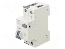 RCBO breaker | Inom: 16A | Ires: 30mA | Poles: 1+N | 230/400VAC | IP20