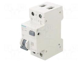 RCBO breaker | Inom: 16A | Ires: 30mA | Poles: 1+N | 230/400VAC | IP20