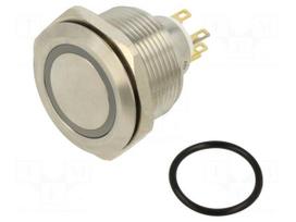 Switch: vandal resistant | Pos: 2 | SPDT | 3A/220VAC | 5A/24VDC | IP65