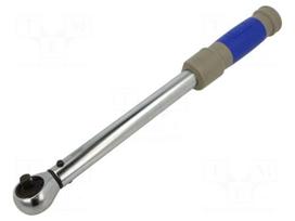 Wrench: torque | 360mm | 10÷60Nm | Holder: square | 3/8"