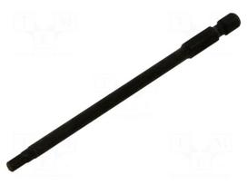 Screwdriver bit | hex key | HEX 6mm | 1/4" | Overall len: 110mm
