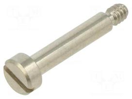 Screw | UNC 6-32 | UNC6-32x19.1 | Head: cheese head | slotted
