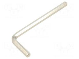 Wrench: hex key | HEX 5mm | Overall len: 85mm | steel