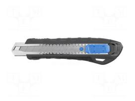 Knife | carton,textiles,universal | 18mm | Handle material: plastic