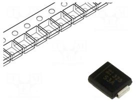 Diode: rectifying | SMD | 50V | 3A | SMC | Ufmax: 1.15V | Ifsm: 100A