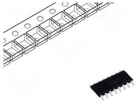 IC: digital | 8bit,shift register,serial input,parallel out