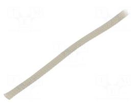 Braid | ØBraid : 10÷27nom.15mm | polyester | grey | L: 50m | UL94V-2