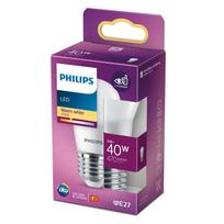 PHILIPS LED 40W P45 E27 Silti balta 2700K matēta spuldze 8719514309869 929003540655