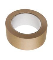 Iepakošanas popieriaus lipni juosta 50mm x 50m, 130mk, solventa, ruda