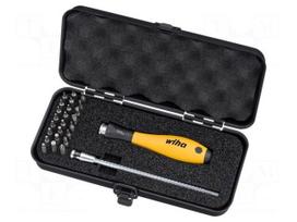 Screwdriver: universal-set | hex key,Phillips,slot,Torx® | ESD