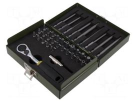 Tools set: screwdriver bits | bag | Kit: rattle,screwdriver bits
