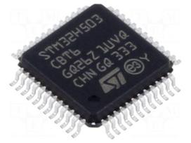 IC: STM32 ARM microcontroller | 250MHz | LQFP48 | 1.71÷3.6VDC | Cmp: 1