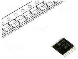 IC: interface | I/O expander | 1.65÷5.5VDC | I2C,SMBus | SMD | TSSOP16