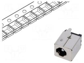 Connector: DC supply | socket | male | 7A | PIN: 3 | straight | on PCBs
