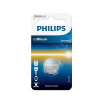 Philips Minicells pogveida baterija CR2016 1gb 8711500802699
