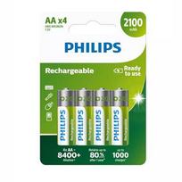 Philips uzlādējamā baterija AA 2100 mAh 4gb