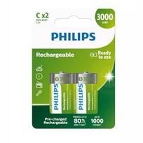 Philips uzlādējamā baterija C 3000 mAh 1gb