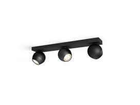 Philips Hue Buckram Hue melns gaismeklis 3x5W 230V 929003048101 8719514339125