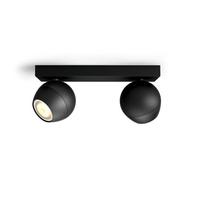 Philips Hue Buckram Hue melns gaismeklis 2x5W 230V 929003047901 8719514339088