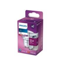 PHILIPS LED stikla 35W GU10 Silti balta 2700K 36D ultra energoefektīva 6 gab spuldze 8721103135650 929004265894