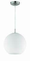 Trio Moon piekarama lampa 30 cm E27 brushed steel brushed steel R30153007 4017807258035