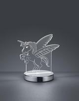 Trio Karo LED table lamp chrome gaismeklis R52491106 4017807358902