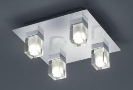 TRIO 681910406 CUBO griestu gaismeklis 4x4,5W SMD 3000K 400lm 230V