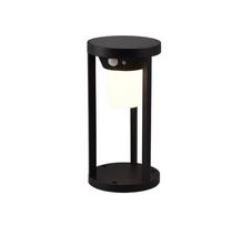 Trio-Lighting Carmo solar stabiņš 25 cm anthracite + dusk sensor lampa ar kustības sensoru