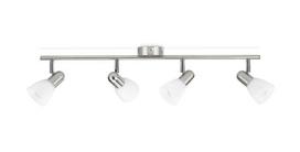 PHILIPS Burlap bar/tube nickel 4x40W 230V gaismeklis