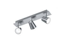 Trio-Lighting Narcos LED 3-pc brushed steel virziena gaismeklis