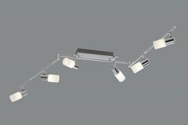 Trio-Lighting Clapton LED 6-pc chrome virziena gaismeklis