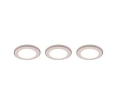 Trio Argus LED recessed spotlight matt white 3-pack RGB gaismeklis 653610331 4017807574494