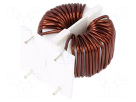 Inductor: wire | THT | 2mH | R: 22mΩ | SC | 10A | 250VAC | -25÷120°C